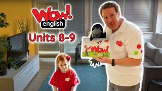 Wow English Red | English with Steve and Maggie | Units 8-9 | Wattsenglish
