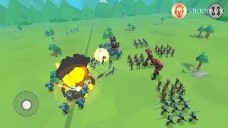 🎮 ARMY MAX ALL LVL 37 TO LVL 45 🎮 - Epic Battle Game Simulator 2 | Android Gameplay #FHD