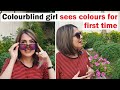 Iranian Girl Sees Colours for FIRST Time in 31 Years (trying colourblind glasses)