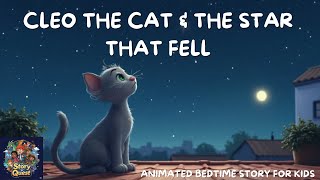 Cleo the Cat and the Star That Fell | Animated Bedtime Story For Kids screenshot 4
