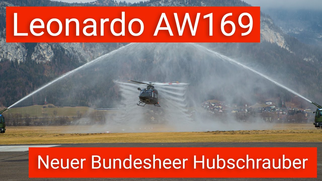 Bundesheer Hubschrauber Leonardo AW169 Fly-In Fliegerhorst Aigen im Ennstal (Steiermark)
