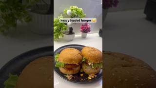 😱heavy loaded aloo tiki burger😋#viral #trending #popular #shorts #streetfood #youtube #indianfood