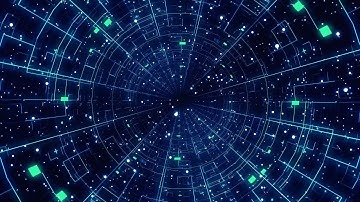 Abstract Futuristic Scifi tunnel 3d Endless Loop Animated Background, Donivisuals