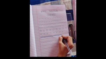 Basic strokes of print handwriting. #handwriting #calligraphy #basic #art #shorts #creative