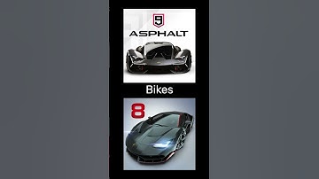 Asphalt 9 Vs Asphalt 8 Game Comparison (Remake) #asphaltlegends9 #asphaltarmy #gaming