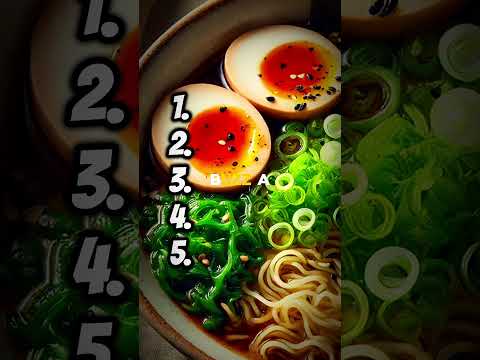 RANK THESE FOODS