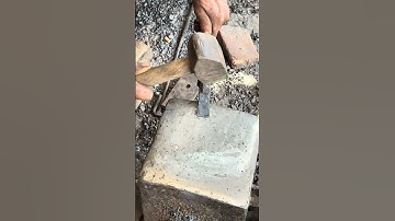 Chisel Repair | Blacksmith Forging Skill | Handmade Tool Restoration