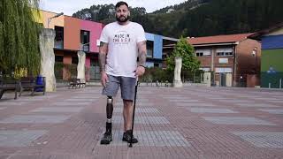 Roberto Moreno ondarrutarra, protesi berriagaz
