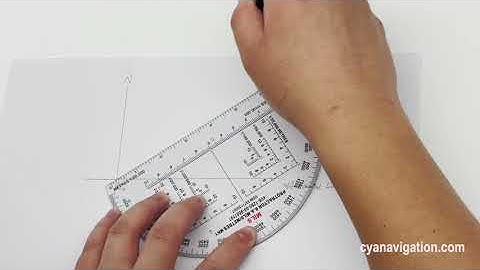 How to Use Military Protractor for Plotting Bearings ?
