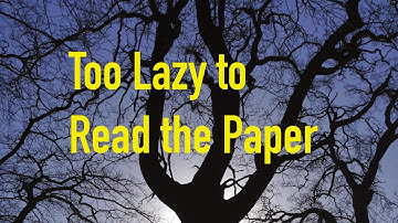 Too Lazy to Read the Paper: Episode 7 with Alice Schwarze