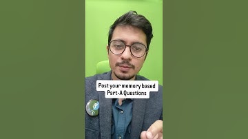 Post your memory based questions