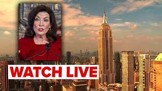 LIVE | Air Quality Alert update from New York Governor Kathy Hochul