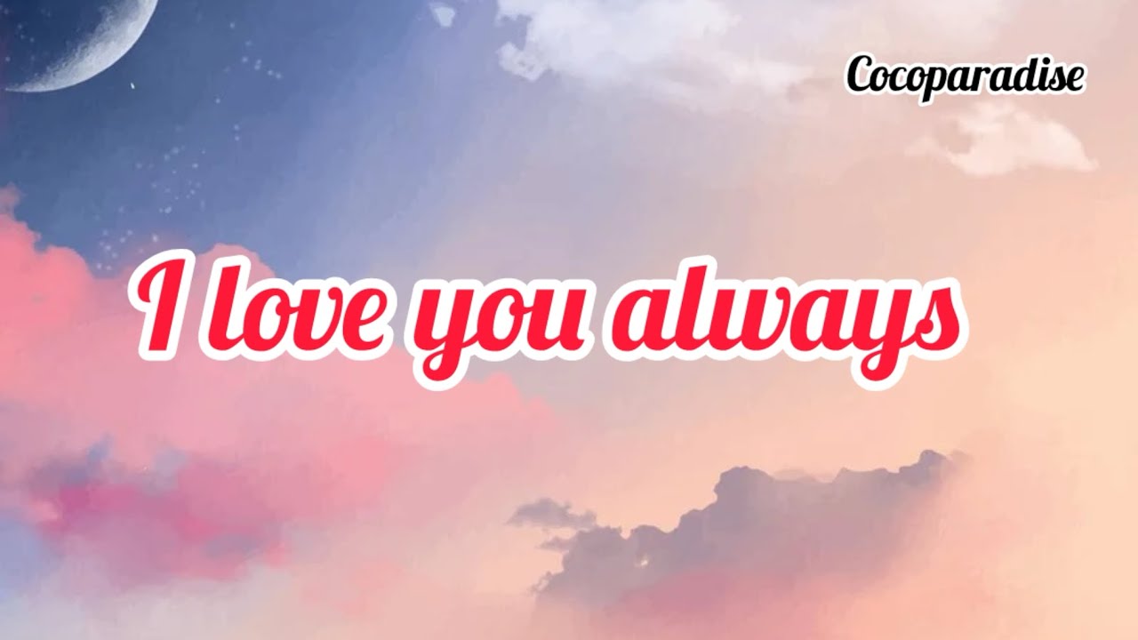 “I Love You Always – Romantic English Love Song | Heartfelt Lyrics 💖”