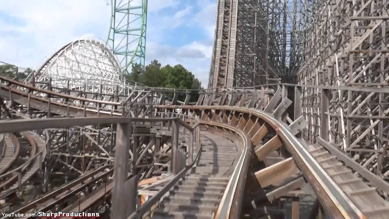 El Toro (On-Ride) Six Flags Great Adventure 