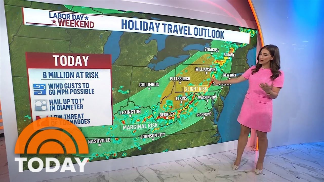 Labor Day weekend forecast: Severe weather’s impacts