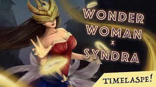 CROSSOVER: Wonder Woman &amp; Syndra Justicar!