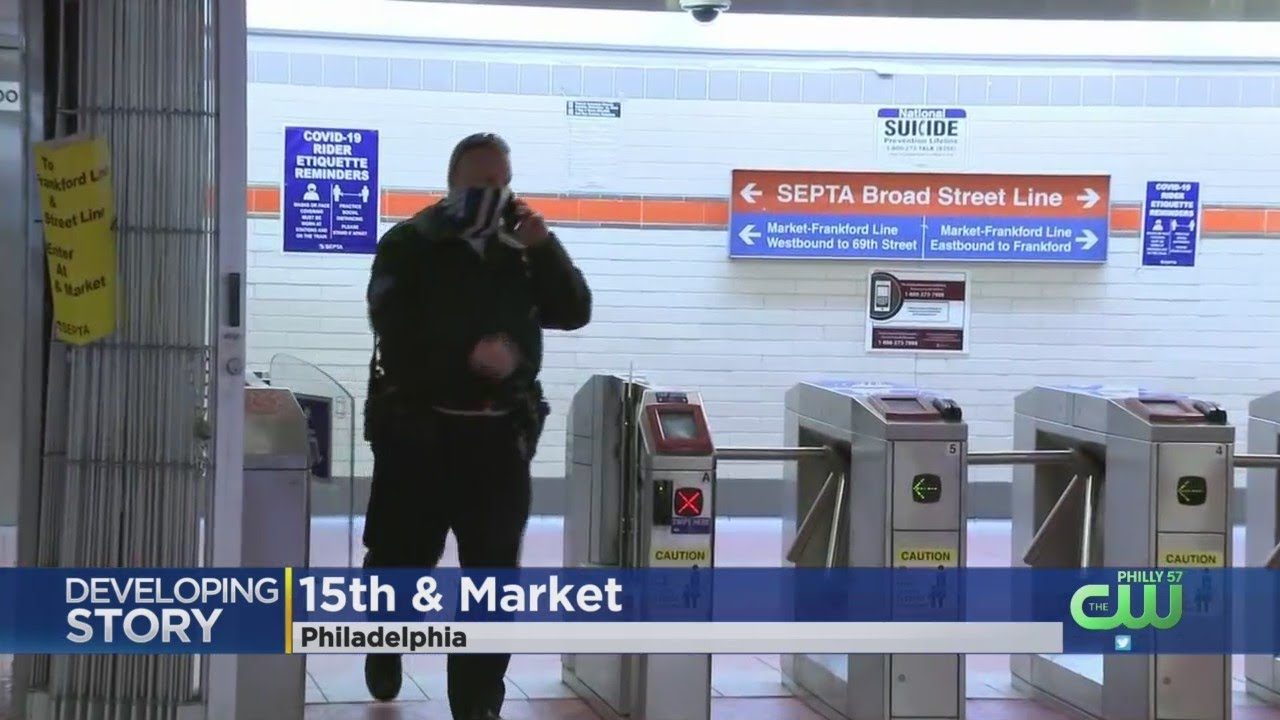 Man Shot On SEPTA Subway Platform In Center City - YouTube
