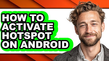 How to Activate Hotspot on Android (only Way)