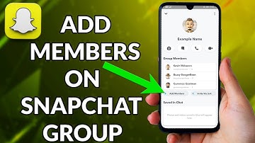 How To Add Members In Snapchat Group