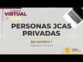 Personas Jurídicas Privadas / Comercial 1 - Patricio Prono | Eje Temático 1