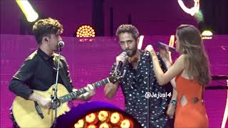 Video thumbnail of "AMAIA Y ROI 'SHAPE OF YOU' + SORPRESA ROBERTO L - Operación Triunfo Almería | 25/08/2018 | @Jejuu14"