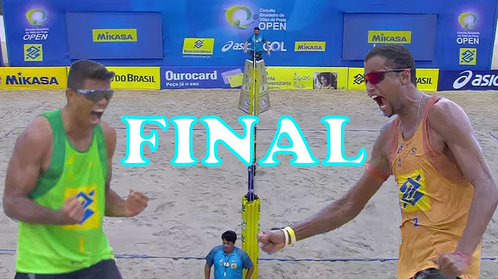 RENATO/ADRIELSON vs GUTO/ARTHUR Circuito Brasileiro de Vôlei de Praia OPEN 7 Etapa FINAL
