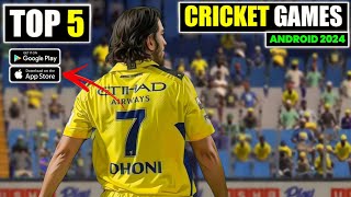 Top 5 Free IPL CRICKET GAMES For Android 2024 | Best High Graphics IPL Cricket Games 2024 @zimbola screenshot 3