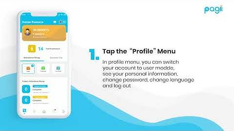 12.  Fitur Aplikasi Absensi Online HR – Profil Karyawan  Pagii co