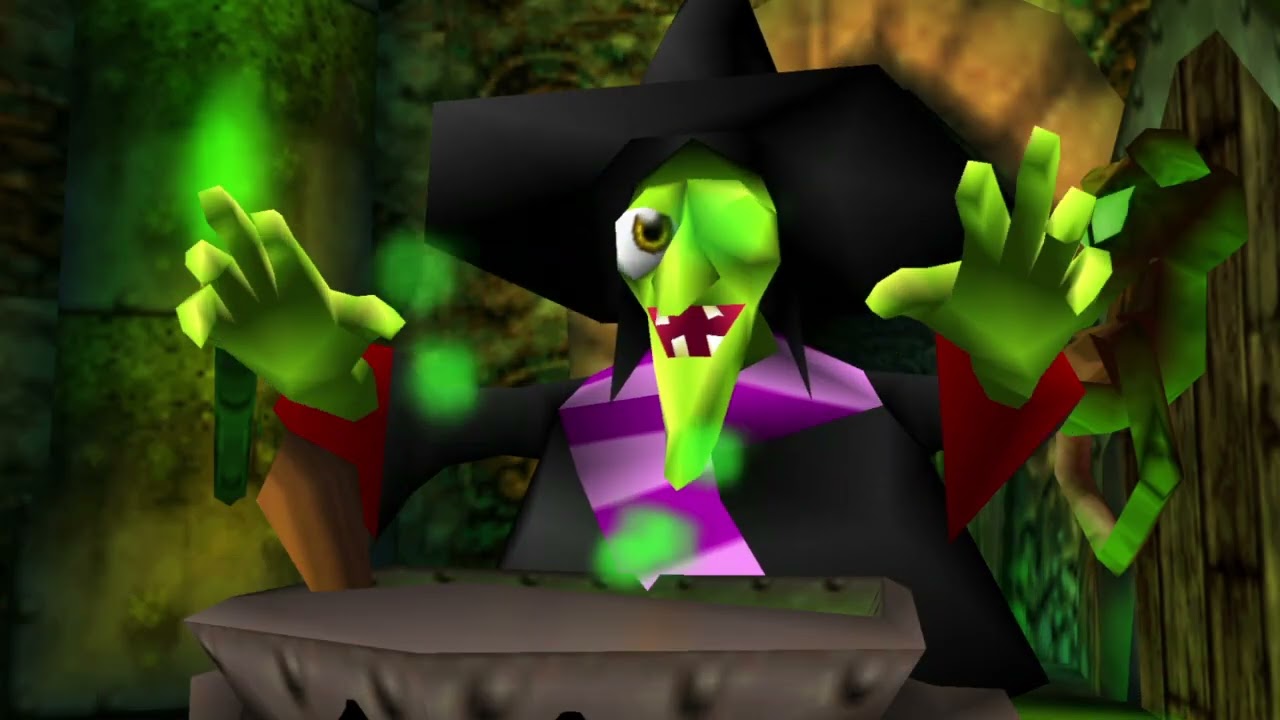 Banjo and Kazooie escape to Africa