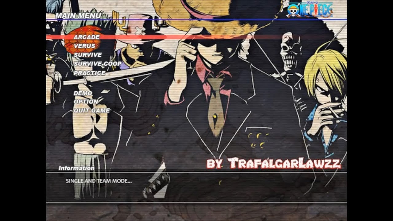 Mugen Game One Piece Great Pirate Colosseum Mugen By Trafalgarlawzz Reuploaded Youtube