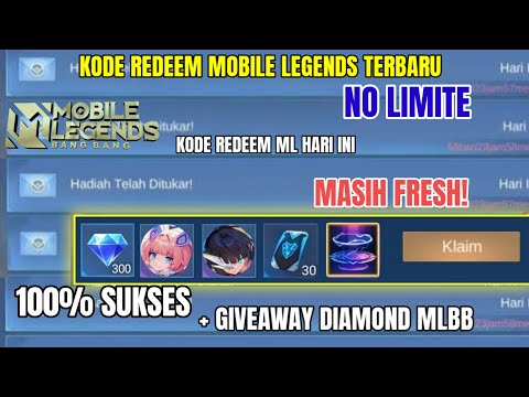 BURUAN REDEEM! KODE REDEEM ML TERBARU KODE REDEEM MOBILE LEGENDS HARI INI UPDATE DESEMBER 2023