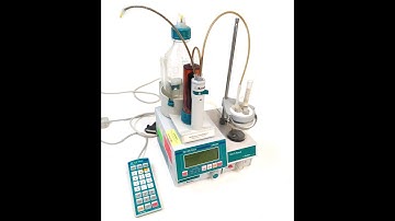 Metrohm  Brinkmann 758 KFD Titrino Titrator with 703 Ti Stand and 758 Keypad