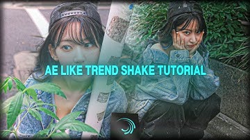 AE Like Trend Shake Tutorial on Alight Motion(+Preset)//Jeon Minji