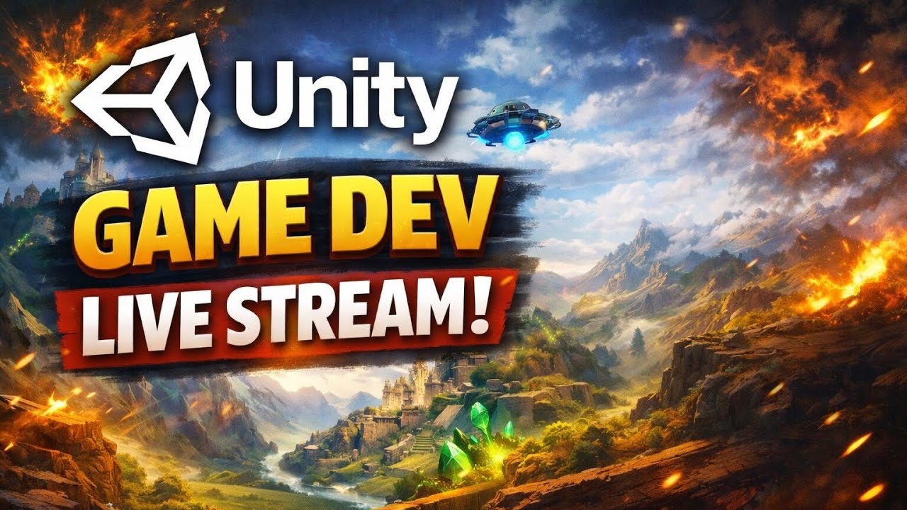 Building a Game in Unity (Live) – Beginner Friendly 🎮 - YouTube