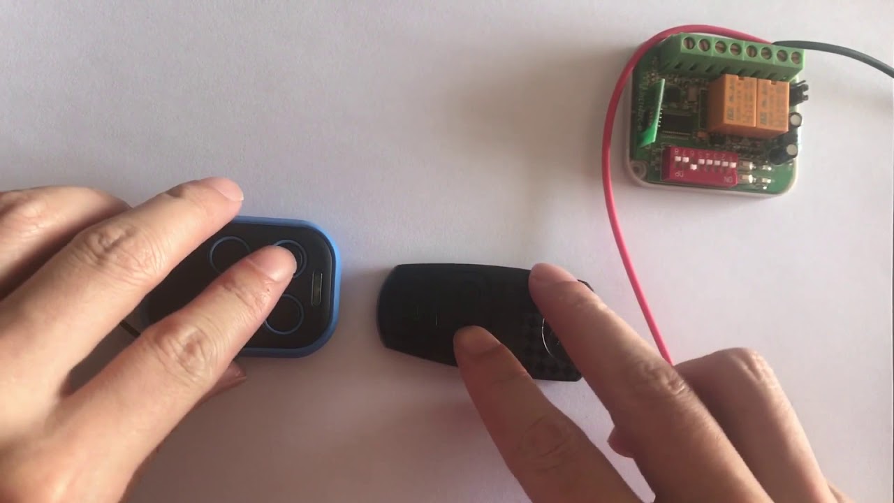 fixed code remote control duplicator face to face