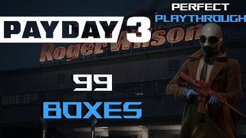 Payday 3 99 Boxes | Perfect Playthrough | Stealth Weapon XP Exploit