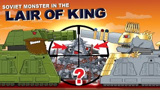 Soviet Monster in the King's Lair - Cartoons about tanks