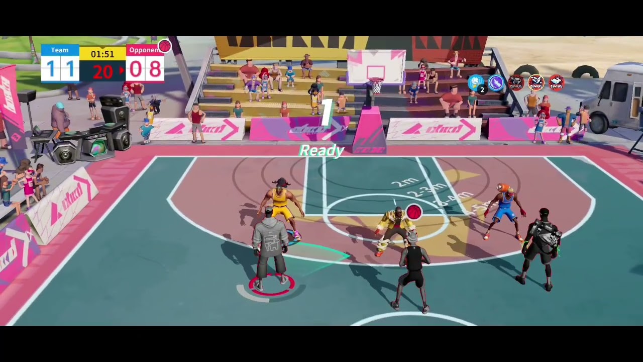 Dunk City Dynasty - A.D. + SGA + CP3 DOMINATION! #streetballallstar #dunkcitydynasty 