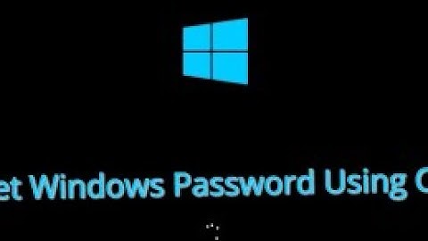 Remove Windows accounts or change PC administrator passwords using command prompt. Windows 7,8 & 10
