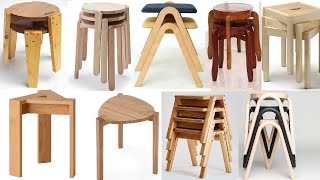 Modern stacking wooden stool ideas for home decor / stacking stools for your interior design ideas