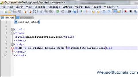 How to make text bold, italic and underlined in html
