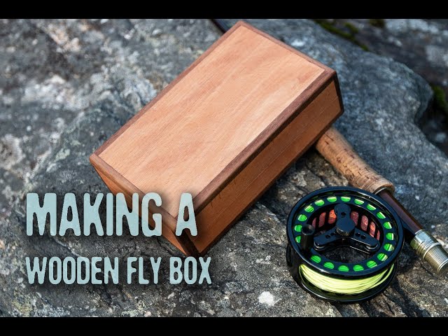 Making a wooden fly box - (English subtitles) 