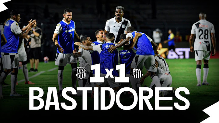 BASTIDORES | PONTE PRETA 1 x 1 SANTOS | PONTE PLAY
