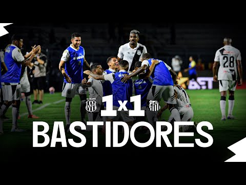 BASTIDORES | PONTE PRETA 1 x 1 SANTOS | PONTE PLAY