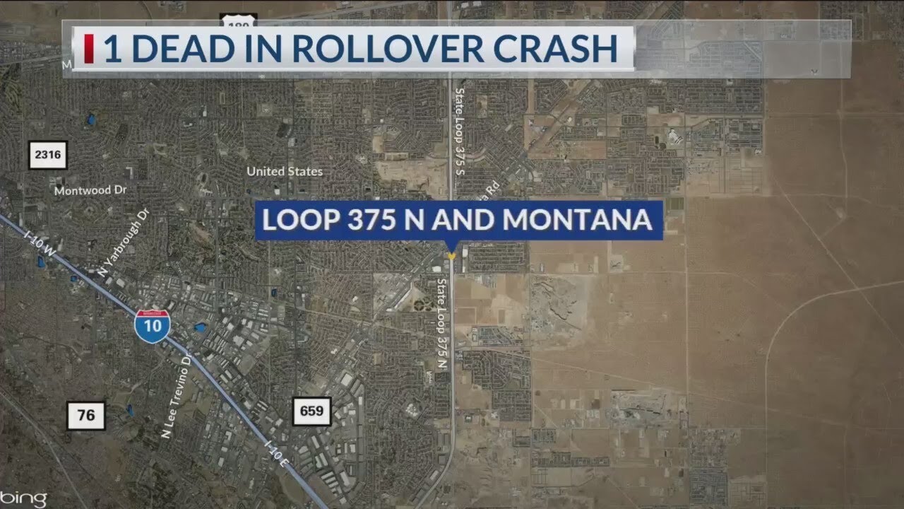 Man killed after flipping car, getting ejected - YouTube