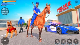 US Police Horse Crime Shooting gameplay - police horse chase best Android - Android gameplay screenshot 5