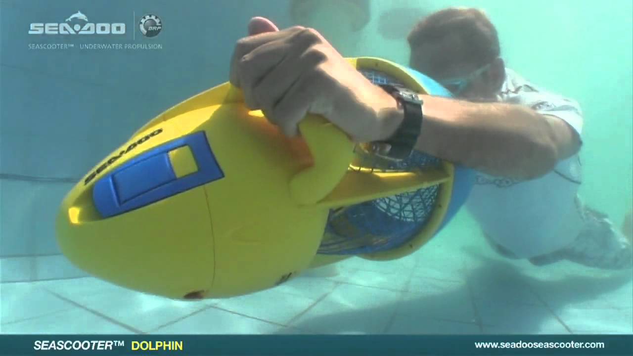 Подводный буксировщик SEA DOO Dolphin - YouTube