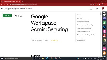 Google Workspace Admin Securing || GSP[712]