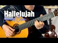 Hallelujah by leonard cohen on classical guitar