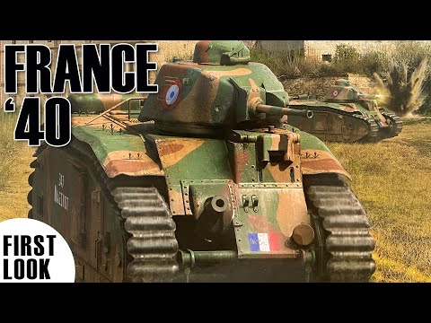 France '40 Second Edition First Look | World War 2 Wargame | Boardgame | GMT Games | Mark Simonitch